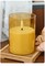 Designer’s Shop CS-7201 Flameless LED candle Acrylic shell with Remote Control Timer. 5 pc packed, color : Gold